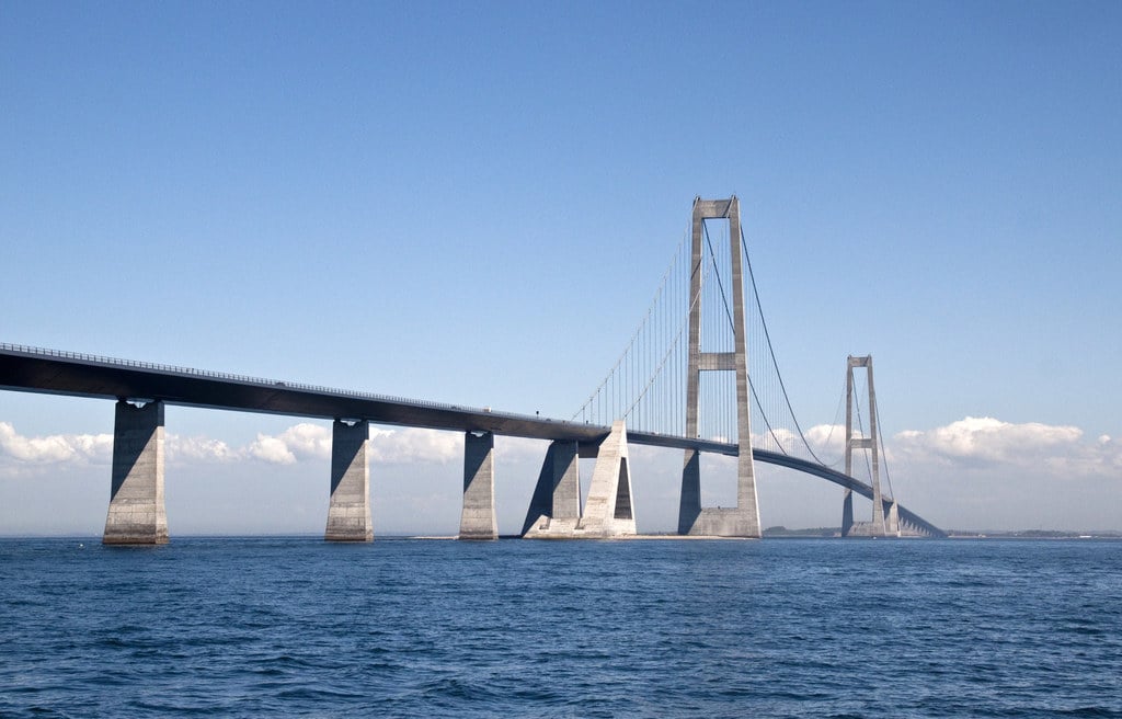 Denmark's Great Belt Bridge